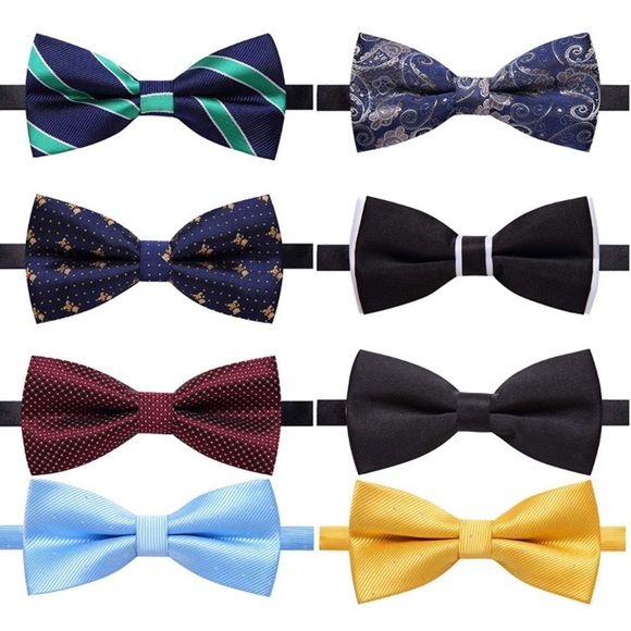 MEN’S 8 PACK CLIP ON BOW TIE BUNDLE SET *NWT* MEN main image 4